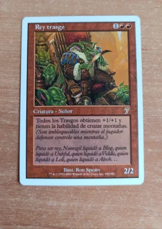 Magic The Gathering Rey Trasgo septima edicion