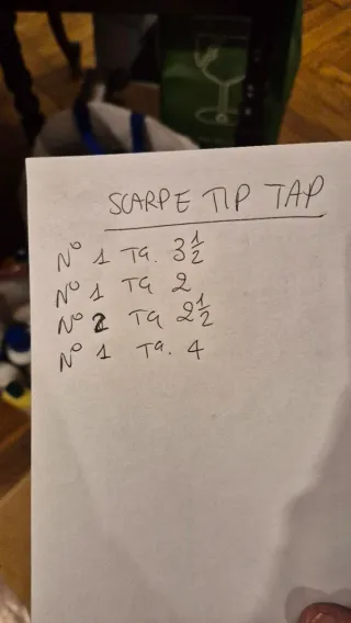 Scarpe da tip tap nere