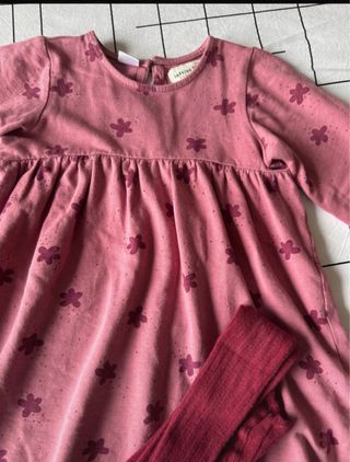 Vestido y leotardo 18-24 meses