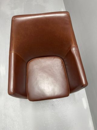 Sillas de Piel Marrón El Corte Inglés (6 uds)