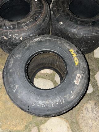 Lote neumáticos Slicks Kart Blandos (5 unidades)