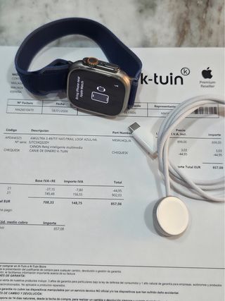 Apple Watch Ultra 3 Azul/Plata