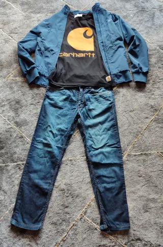 Conjunto Carhartt Chaqueta y Camiseta