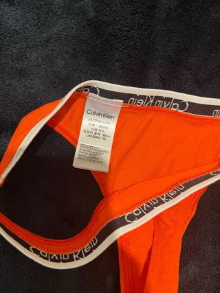 Tanga Calvin Klein Naranja