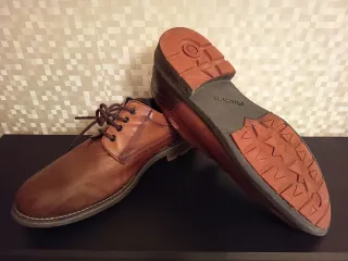 Zapatos Fluchos Marrones Hombre