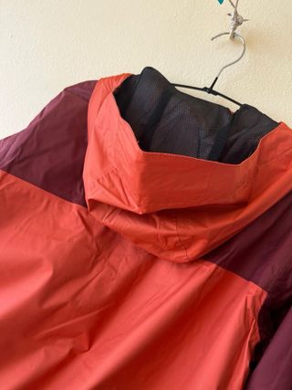Chaqueta Columbia Impermeable Roja Talla M