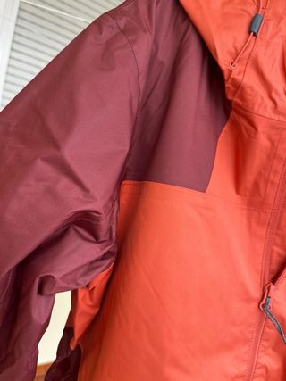 Chaqueta Columbia Impermeable Roja Talla M