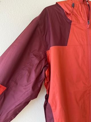 Chaqueta Columbia Impermeable Roja Talla M