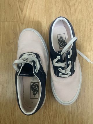 Zapatillas Vans Negras y Rosas