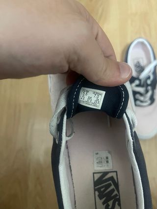 Zapatillas Vans Negras y Rosas