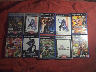 10 Jogos PS2 Variados