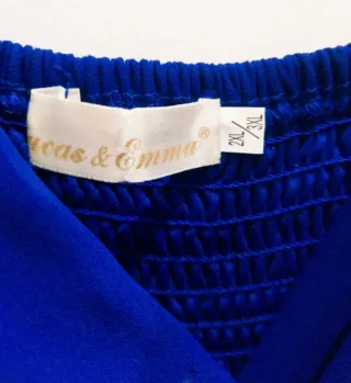 Vestido de fiesta de boda.