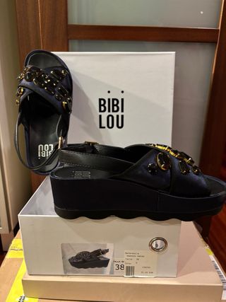 Sandalias Bibi Lou joya azul talla 38