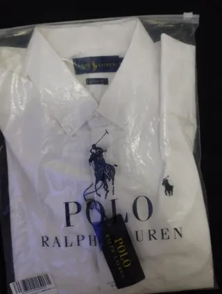 Camisa Polo Ralph Lauren Blanca