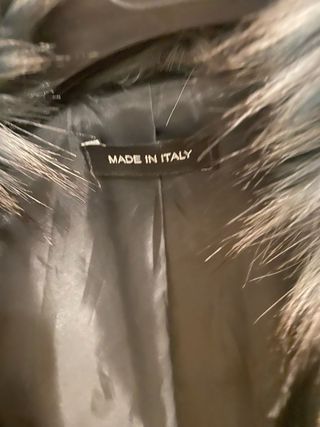 Giacca pelliccia sintetica taglia unica