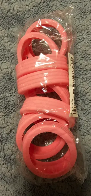 Ruedas para maleta rosas