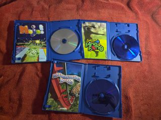 6 Jogos PS2: Sonic, FIFA, Junior Board Games, M, P