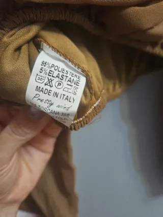 Top marrón tul manga larga