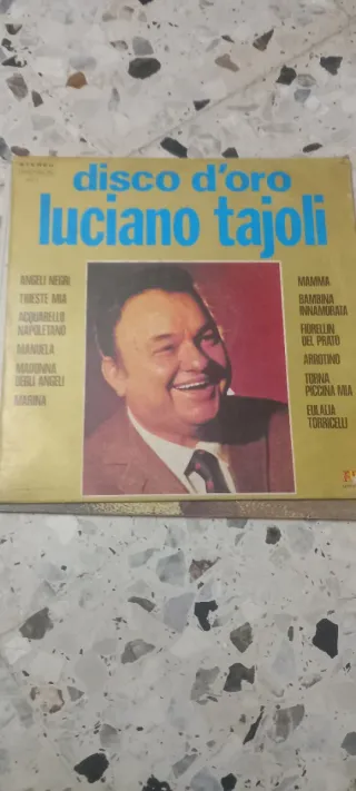 Vinile Disco D'Oro Luciano Tajoli