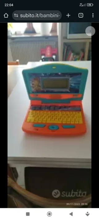 Computer Wallatech Arancione e blu