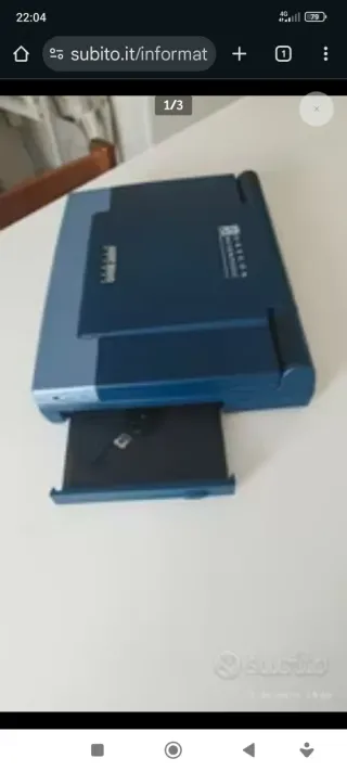 Computer Wallatech Arancione e blu