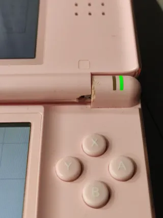 Nintendo DS Rosa con defectos