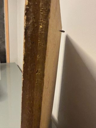 Cuadro pintado a mano antiguo