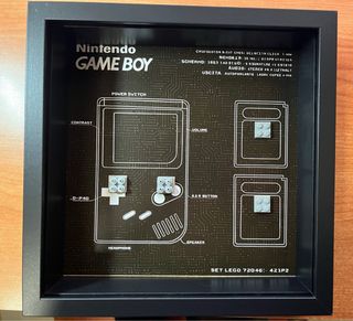 Espositore Lego Nintendo Game Boy Set 72046