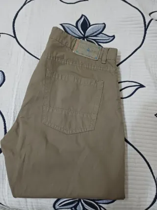 Vaqueros Zara Beige Hombre