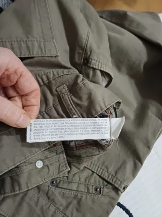 Vaqueros Zara Beige Hombre