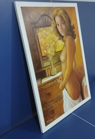 CUADRO DESNUDO PACO ROLDAN