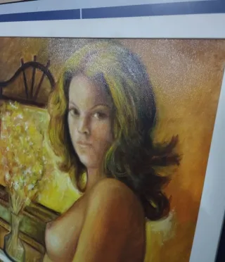 CUADRO DESNUDO PACO ROLDAN