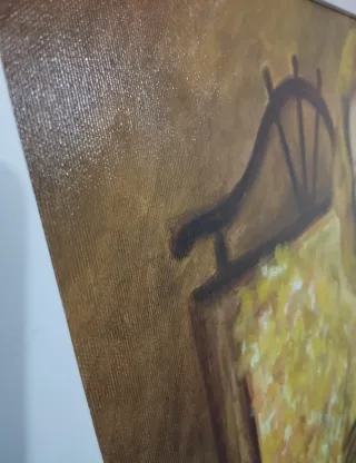 CUADRO DESNUDO PACO ROLDAN