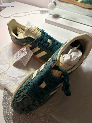 Adidas Samba OG Verde/Beige