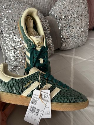 Adidas Samba OG Verde/Beige