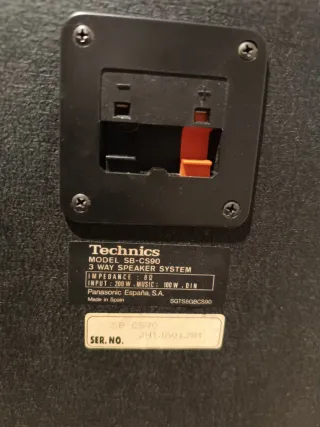 Altavoces Technics SB-CS90