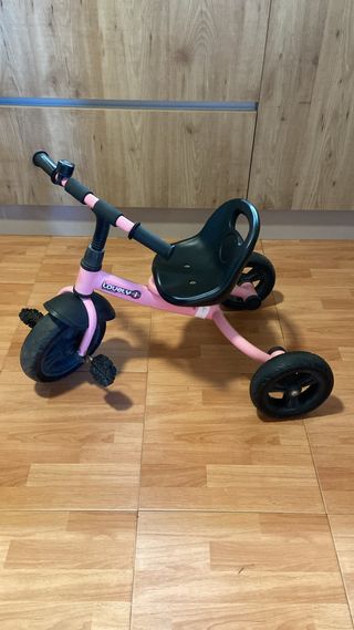 Triciclo rosa per bambina