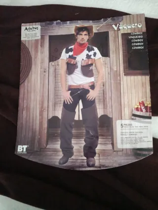 Disfraz Vaquero Adulto Talla Única