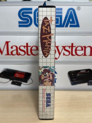 Tazmania SEGA Master System Caja Manual Cartucho