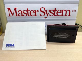 Tazmania SEGA Master System Caja Manual Cartucho