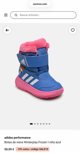 Botas Nieve Adidas Frozen T.35
