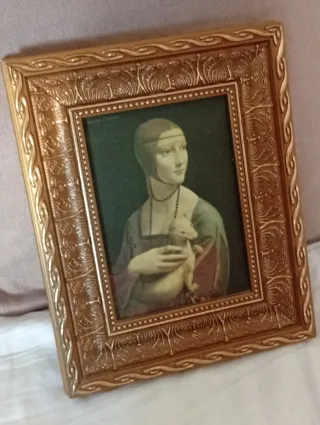 Quadro Dama con ermellino