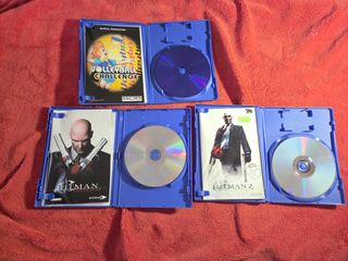 Lote 6 Jogos PS2: Hitman, Tiger Woods, Volleyball