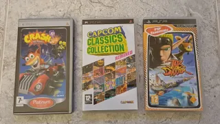 3 Juegos PSP: Jak, Capcom y Crash