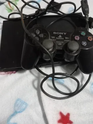 Consola PS2 Sony Negra + Mando