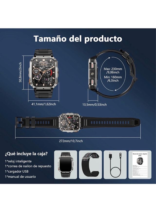 Reloj Inteligente Militar Blackview