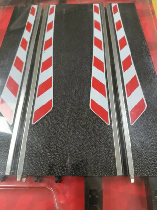 Ninco Pista Recta chicane adaptación a Scalextric