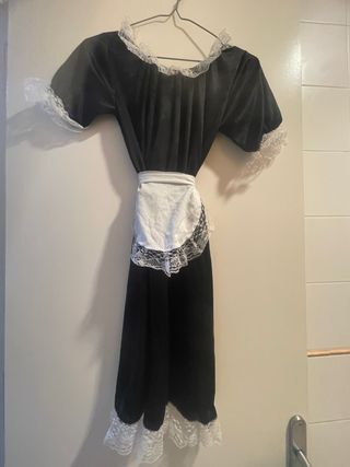 Disfraz camarera sexy talla única