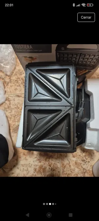 Sandwichera SilverCrest 3 en 1