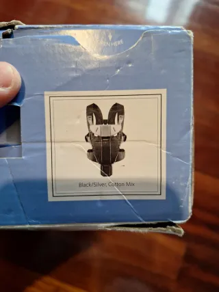 Mochila Portabebés BabyBjörn Negra